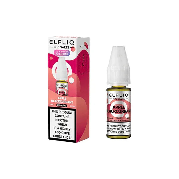 ELFLIQ by Elf Bar Nic Salts Apple Blackcurrant