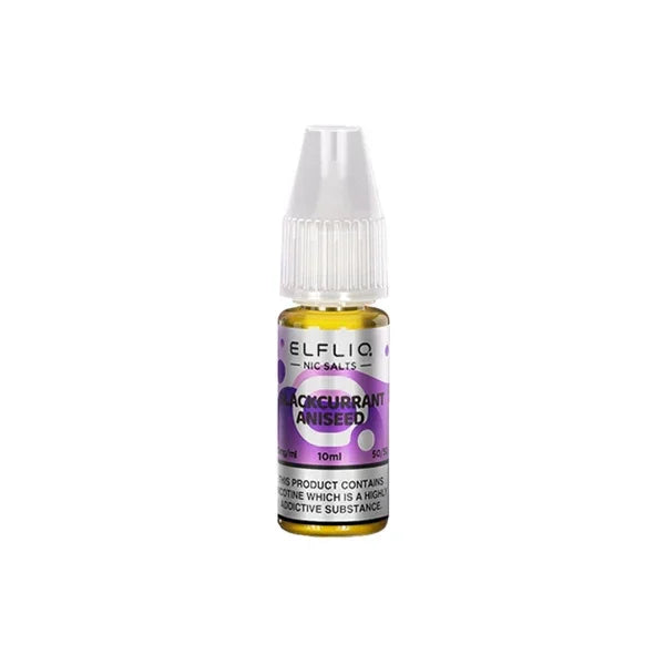 ELFLIQ by Elf Bar Nic Salts Blackcurrant Aniseed