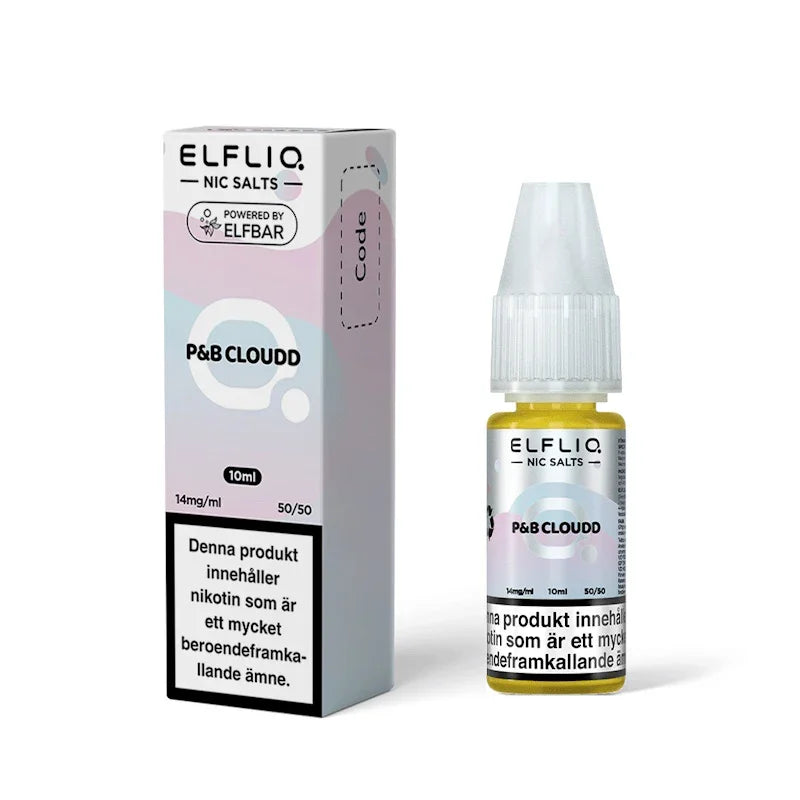 ELFLIQ by Elf Bar Nic Salts P and B Cloudd