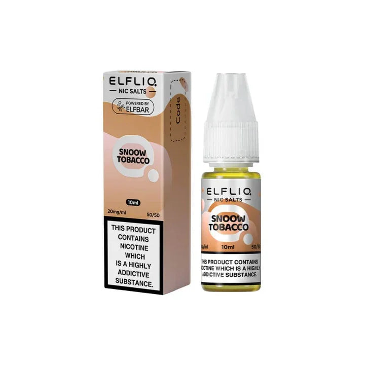 ELFLIQ by Elf Bar Nic Salts Snoow Tobacco