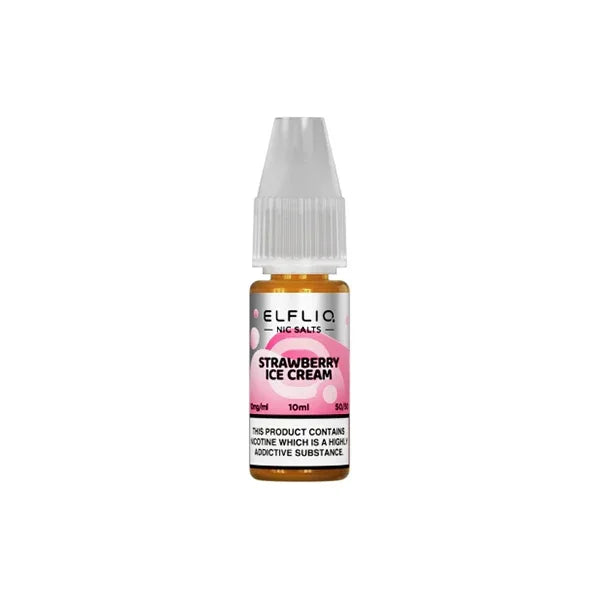 ELFLIQ by Elf Bar Nic Salts Strawberry Ice Cream