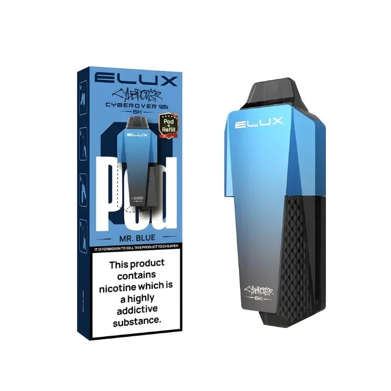 Elux Cyberover 6K Pod Mr Blue Flavour