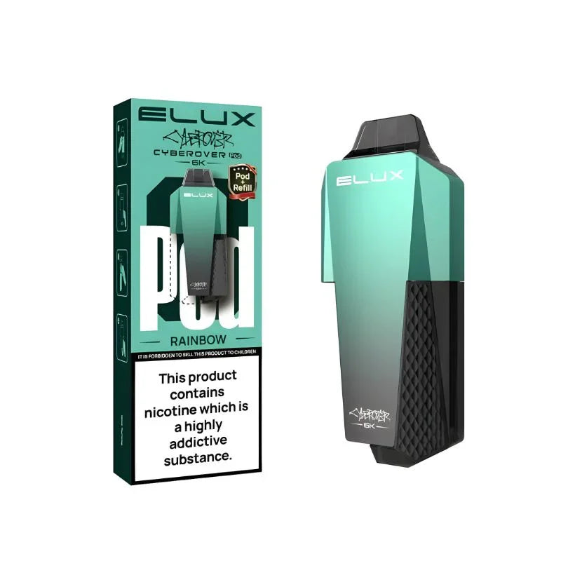 Elux Cyberover 6K Pod Rainbow Flavour