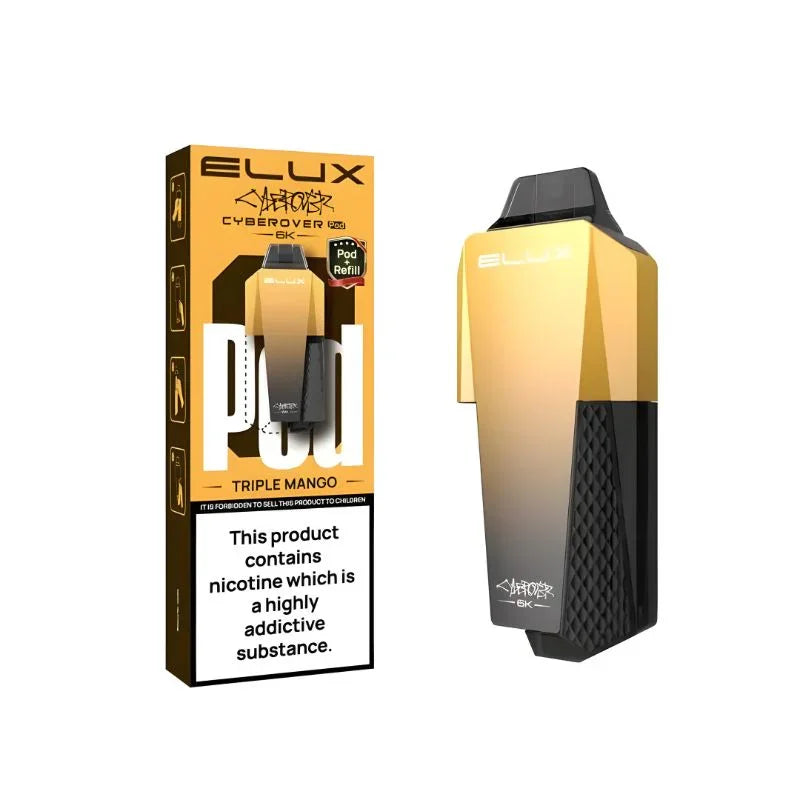 Elux Cyberover 6K Pod Triple Mango Flavour