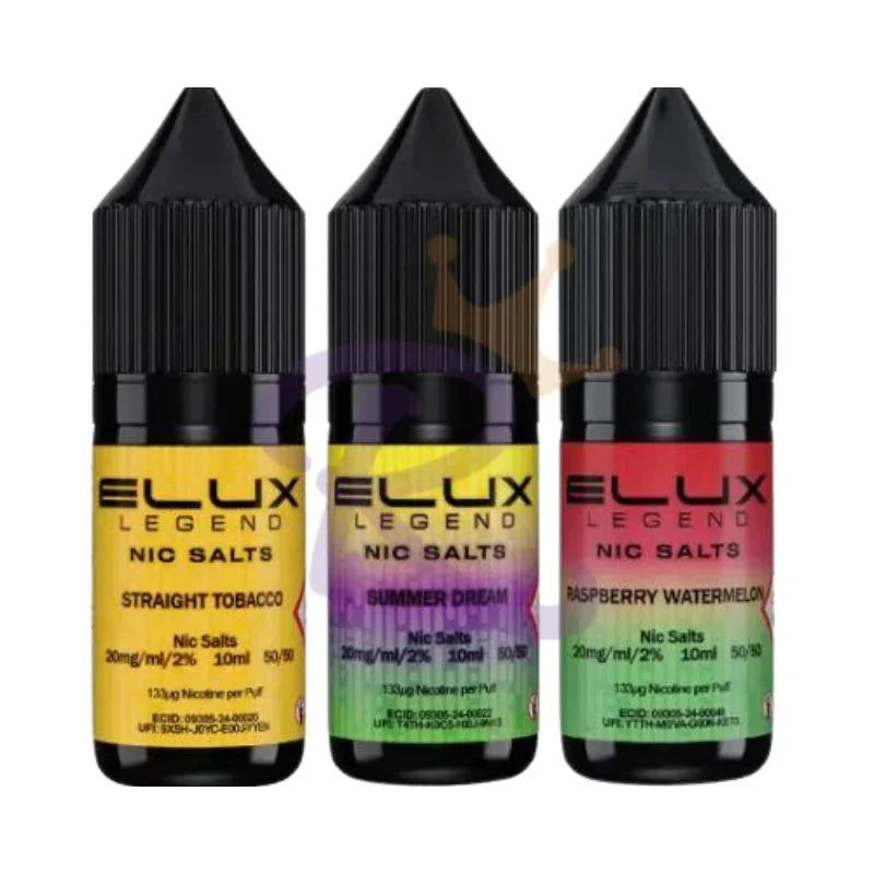 Elux Legend Nic Salts Vape Juice