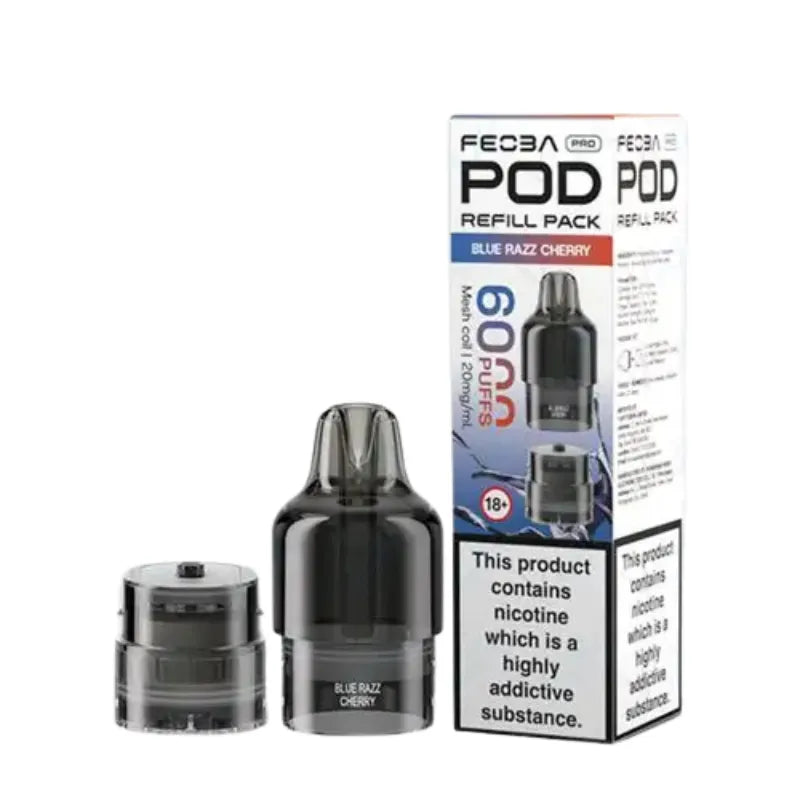 Feoba Pro 6000 Refill Pod Blue Razz Cherry