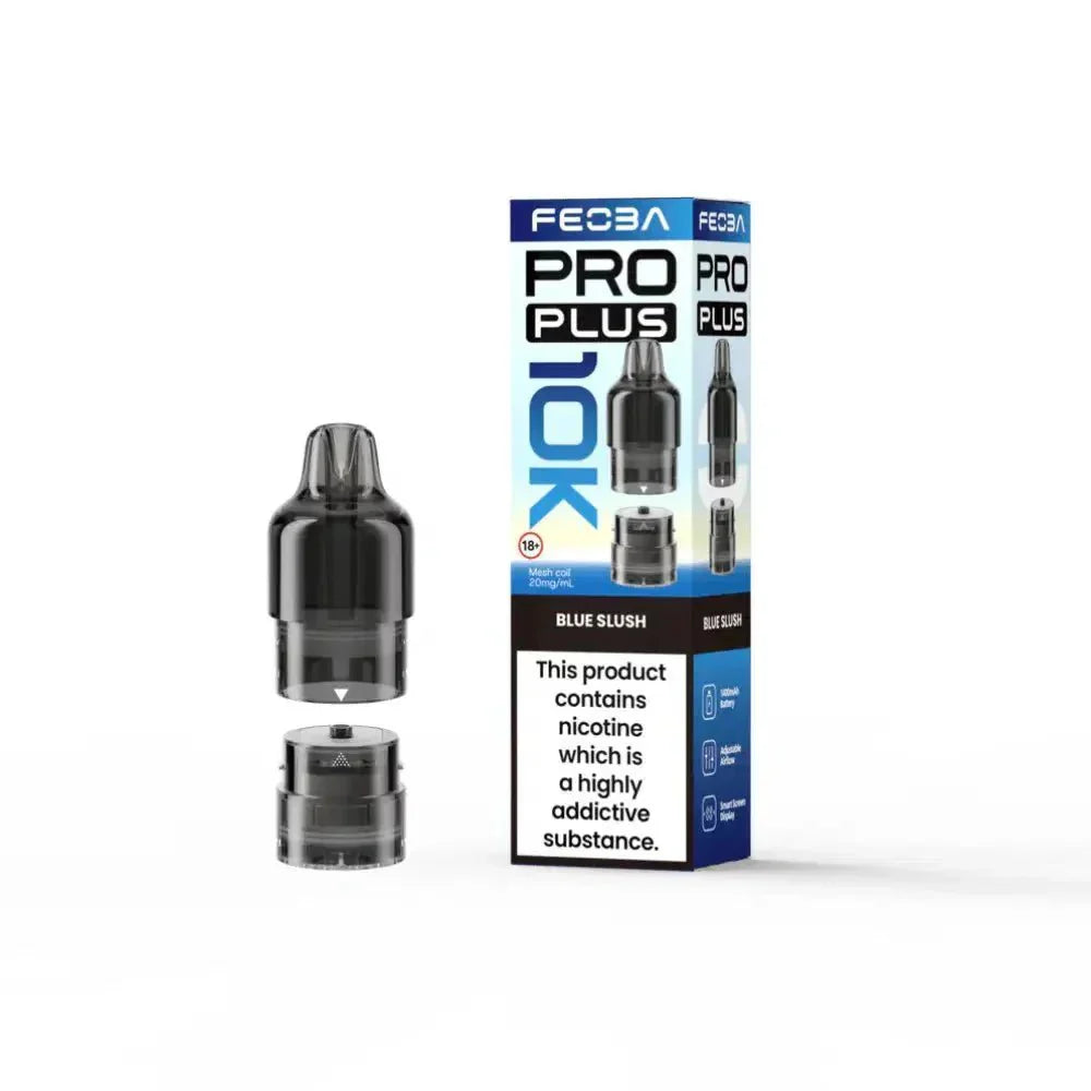 Feoba Pro Plus 10K Vape Pods Blue Slush Flavour