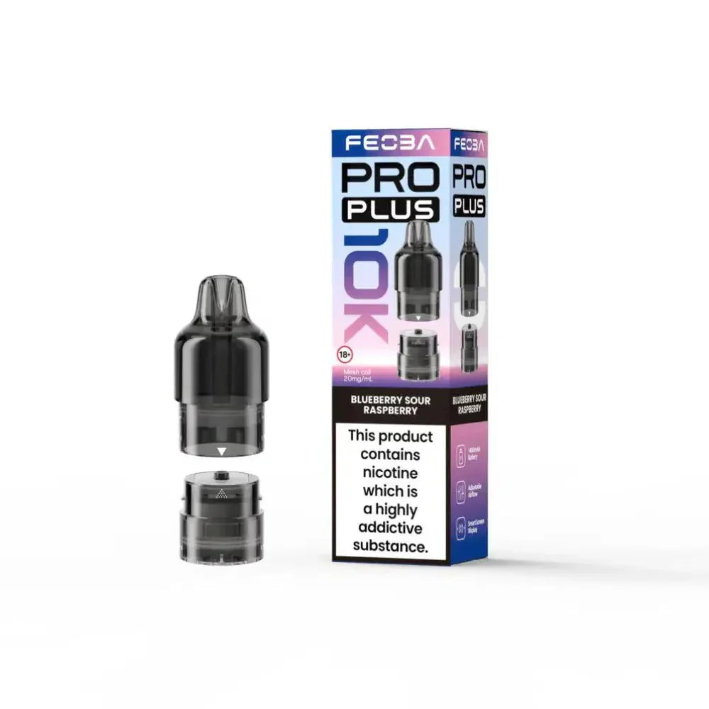 Feoba Pro Plus 10K Vape Pods Blueberry Sour Raspberry Flavour