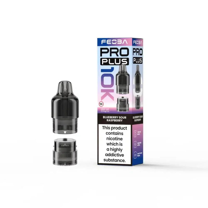 Feoba Pro Plus 10K Vape Pods Blueberry Sour Raspberry Flavour