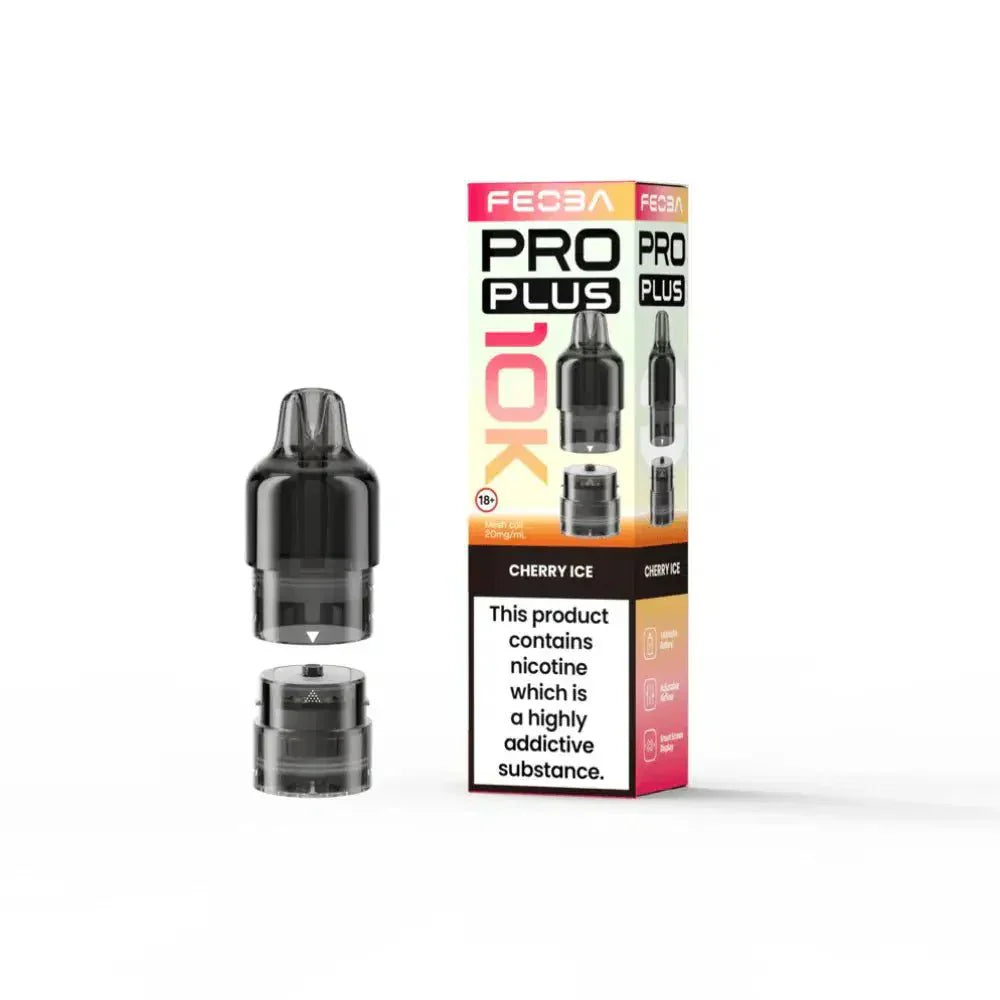Feoba Pro Plus 10K Vape Pods Cherry Ice Flavour