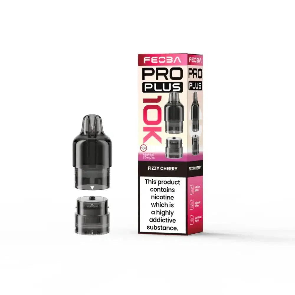 Feoba Pro Plus 10K Vape Pods Fizzy Cherry Flavour