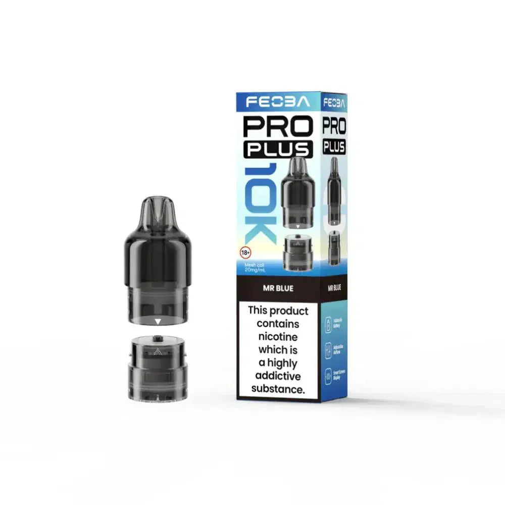 Feoba Pro Plus 10K Vape Pods Mr Blue Flavour