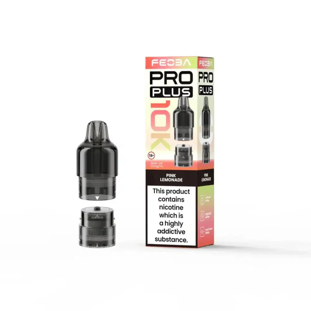 Feoba Pro Plus 10K Vape Pods Pink Lemonade Flavour
