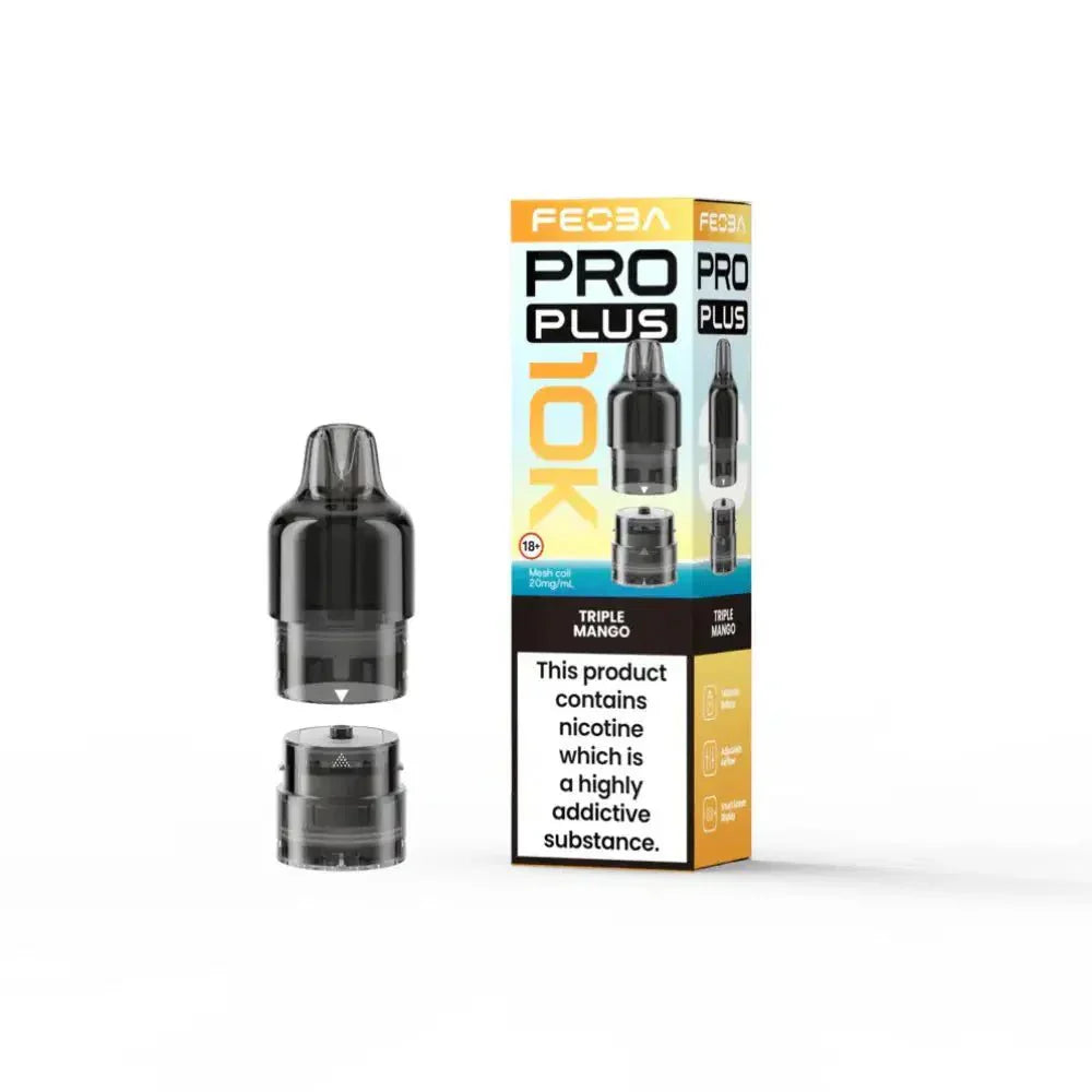 Feoba Pro Plus 10K Vape Pods Triple Mango Flavour