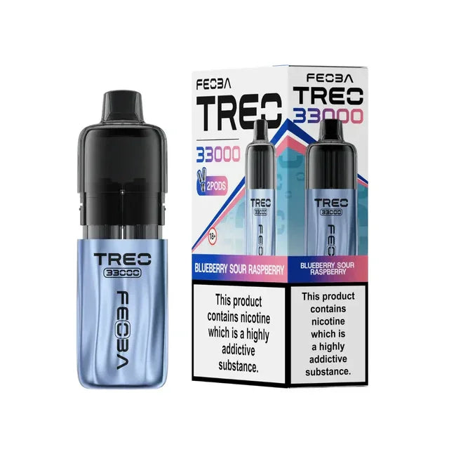 Feoba Treo 33K Prefilled Pod Kit Blueberry Sour Raspberry Flavour