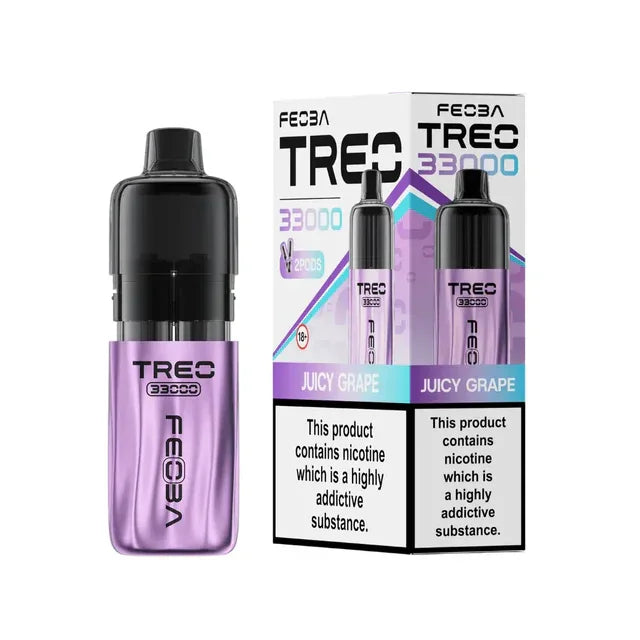 Feoba Treo 33K Prefilled Pod Kit Juicy Grape Flavour
