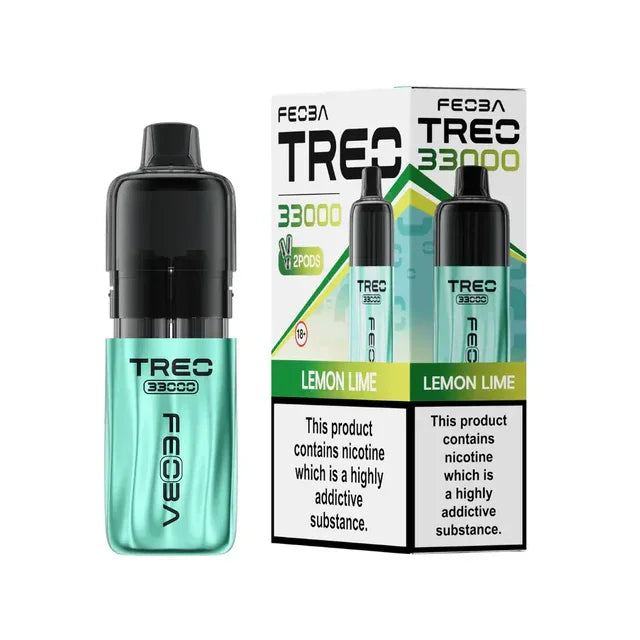 Feoba Treo 33K Prefilled Pod Kit Lemon Lime Flavour