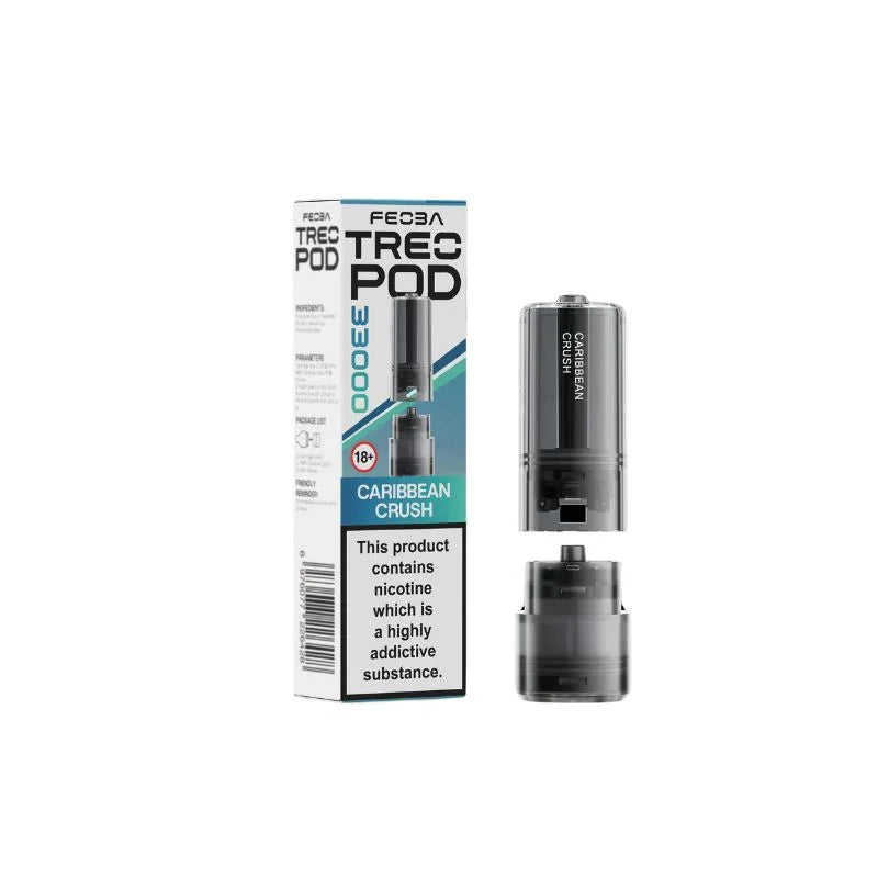 Feoba Treo 33K Vape Pods Caribbean Crush Flavour
