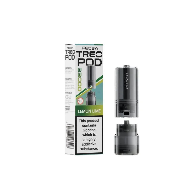 Feoba Treo 33K Vape Pods Lemon Lime Flavour
