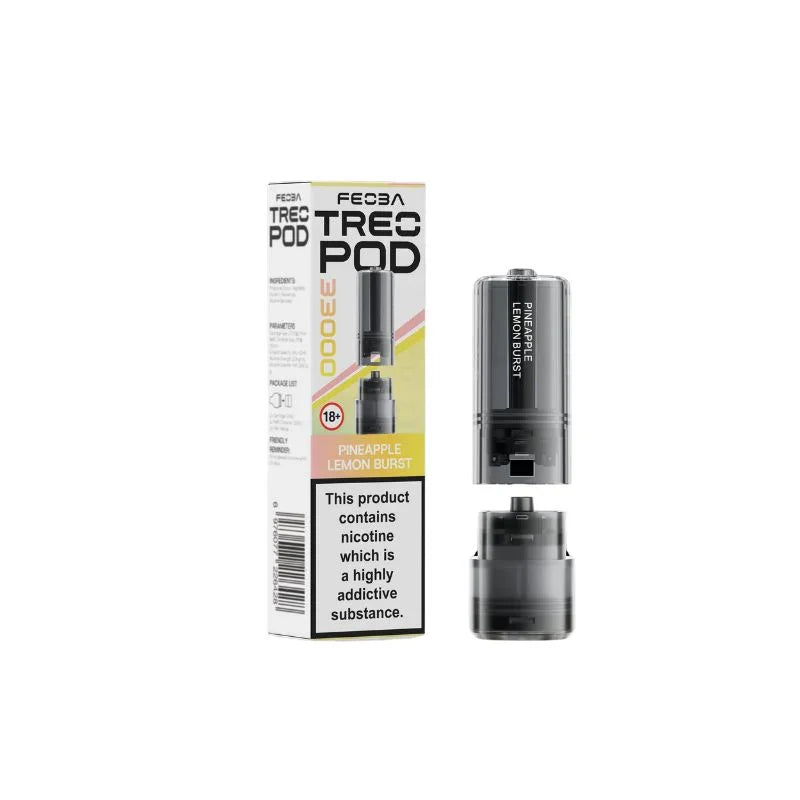 Feoba Treo 33K Vape Pods Pineapple Lemon Burst Flavour