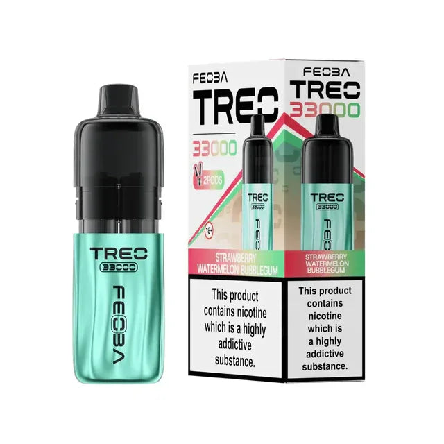 Feoba Treo 33K Prefilled Pod Kit Watermelon Bubblegum Flavour
