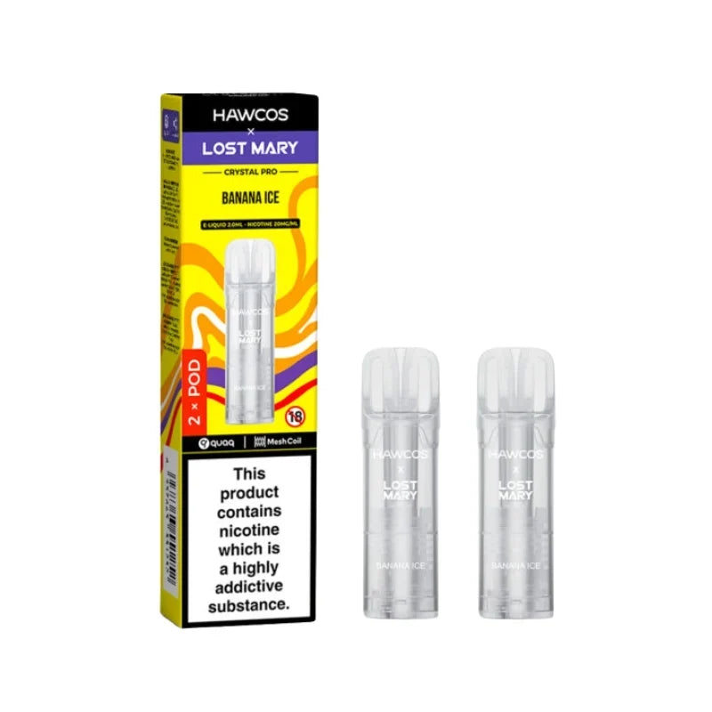 Hawcos x Lost Mary Crystal Pro Refills