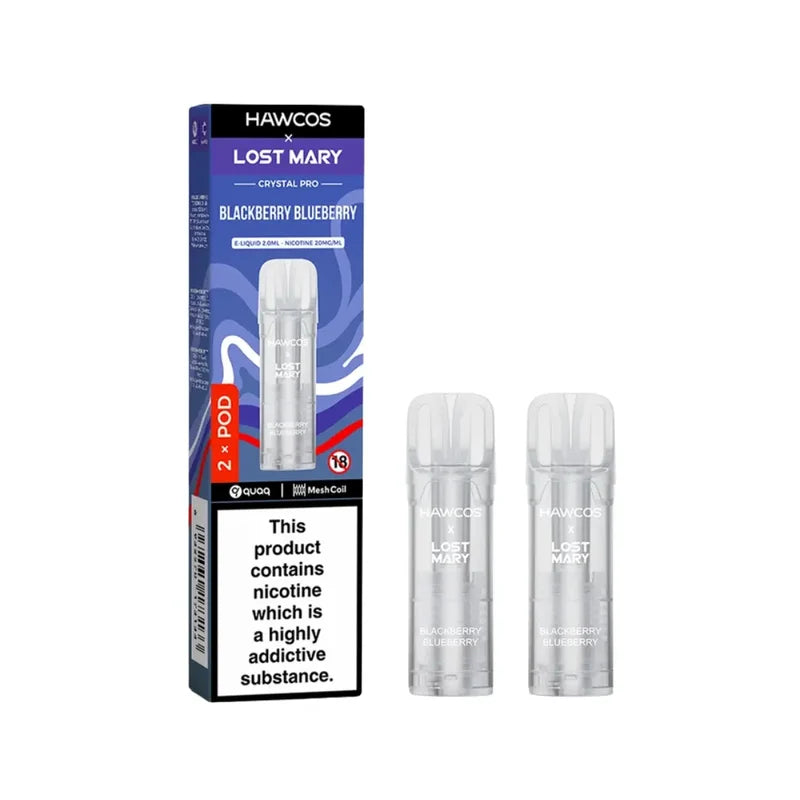 Hawcos x Lost Mary Crystal Pro Refills