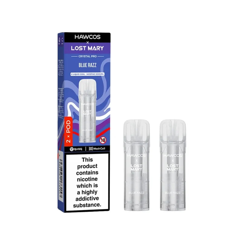 Hawcos x Lost Mary Crystal Pro Refills