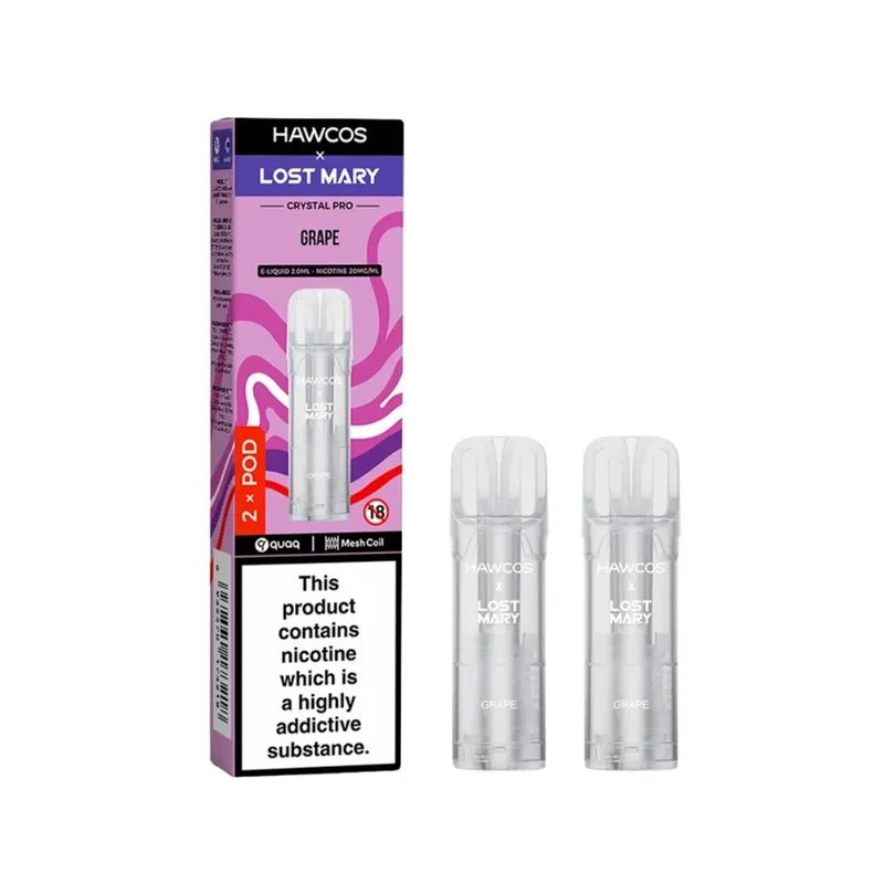 Hawcos x Lost Mary Crystal Pro Refills