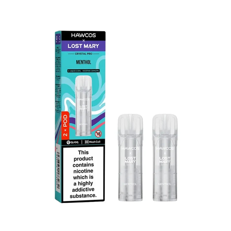 Hawcos x Lost Mary Crystal Pro Refills
