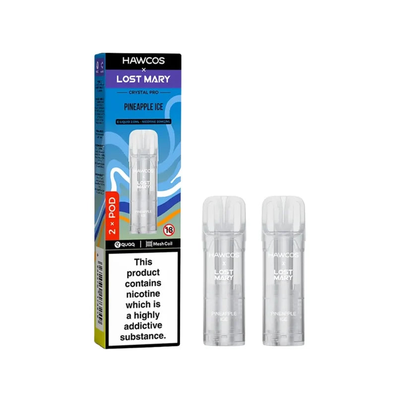 Hawcos x Lost Mary Crystal Pro Refills