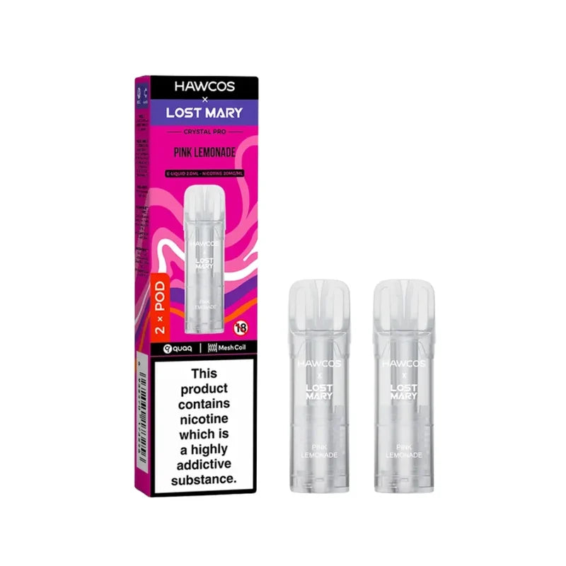Hawcos x Lost Mary Crystal Pro Refills