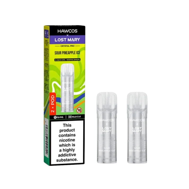 Hawcos x Lost Mary Crystal Pro Refills