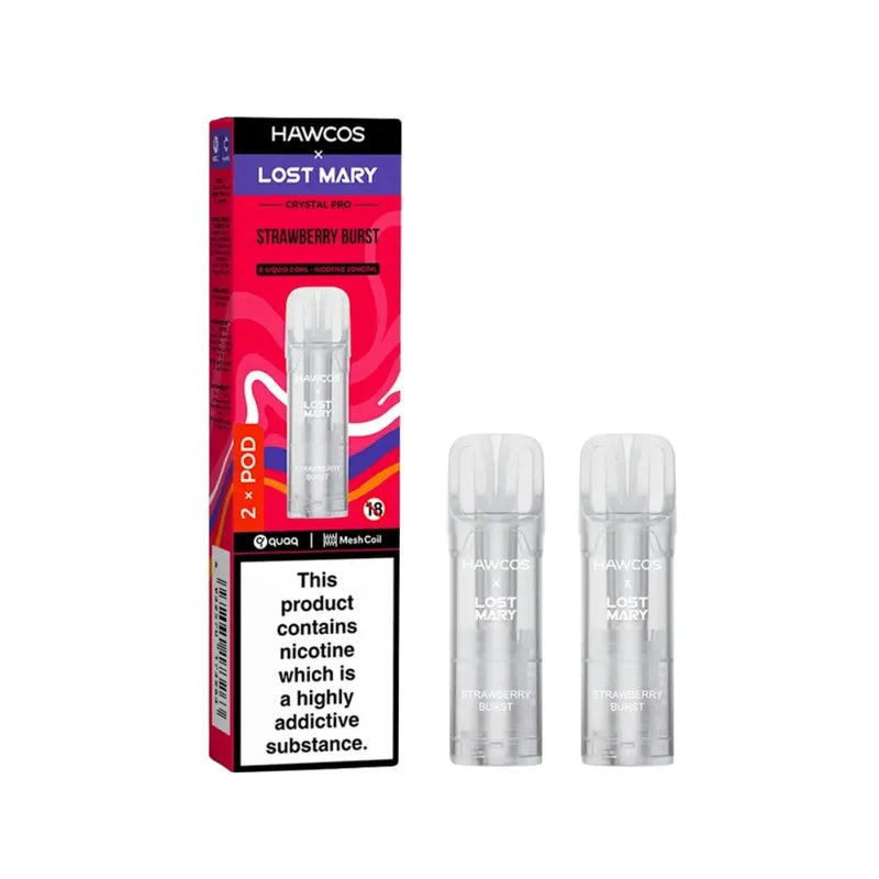Hawcos x Lost Mary Crystal Pro Refills