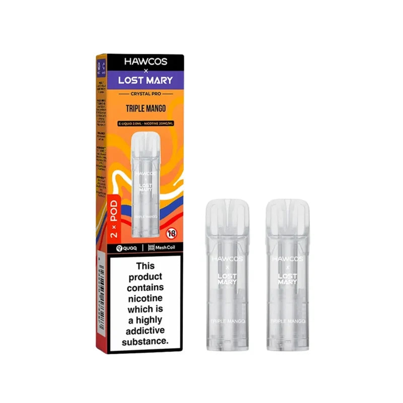 Hawcos x Lost Mary Crystal Pro Refills