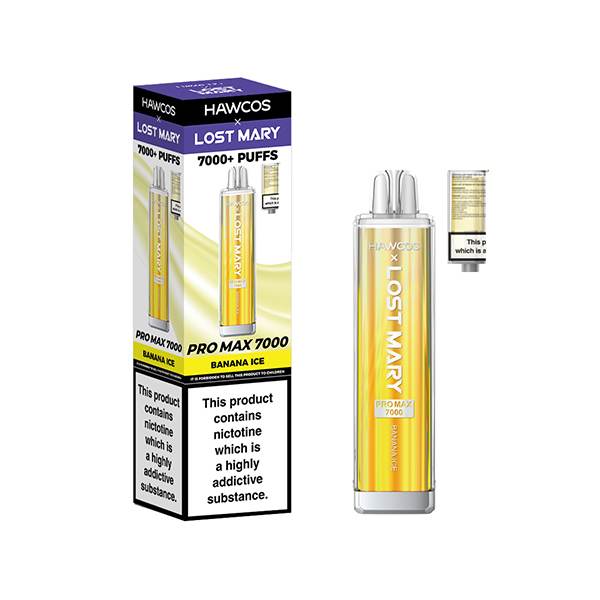 Hawcos X Lost Mary Pro Max 7K Kit Banana Ice
