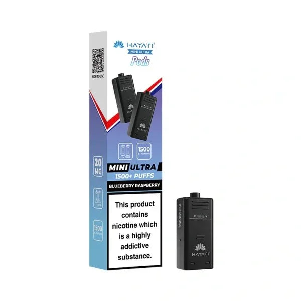 Hayati Mini Ultra Prefilled Pods Blueberry Raspberry Flavour