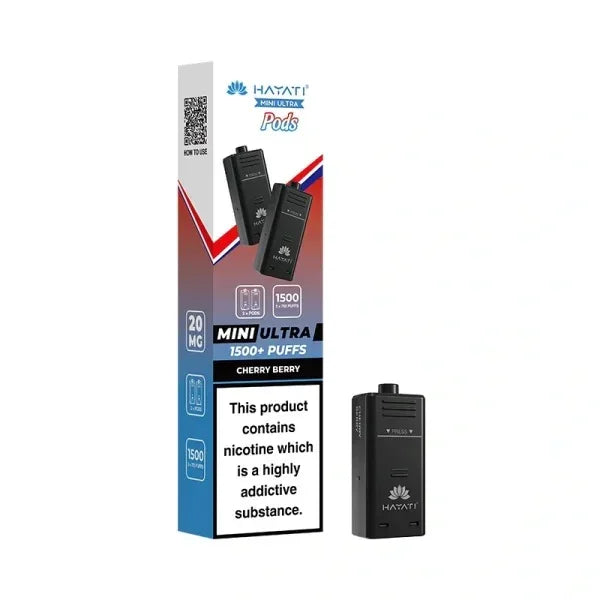 Hayati Mini Ultra Prefilled Pods Cherry Berry Flavour