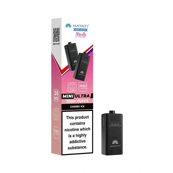 Hayati Mini Ultra Prefilled Pods Cherry Ice Flavour