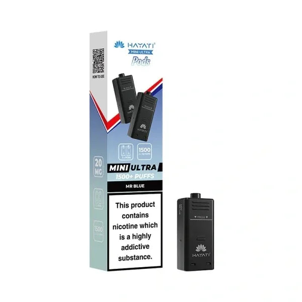 Hayati Mini Ultra Prefilled Pods Mr Blue Flavour