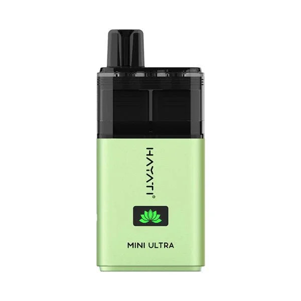 Hayati Mini Ultra 1500 Prefilled Pod Kit Sour Apple Juicy Peach Flavour