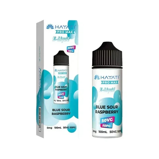 Hayati Pro Max 50/50 Vape Juice Blue Sour Raspberry Flavour