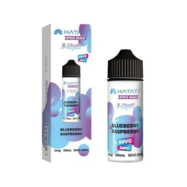 Hayati Pro Max 50/50 Vape Juice Blueberry Raspberry Flavour
