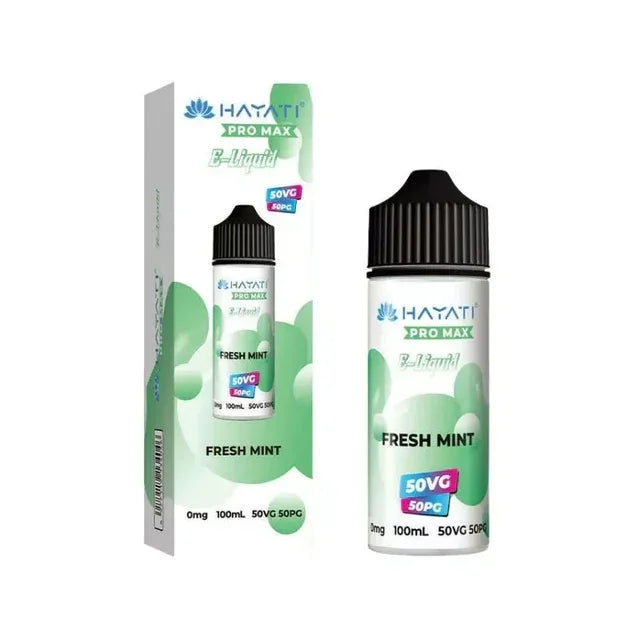 Hayati Pro Max 50/50 Vape Juice Fresh Mint Flavour