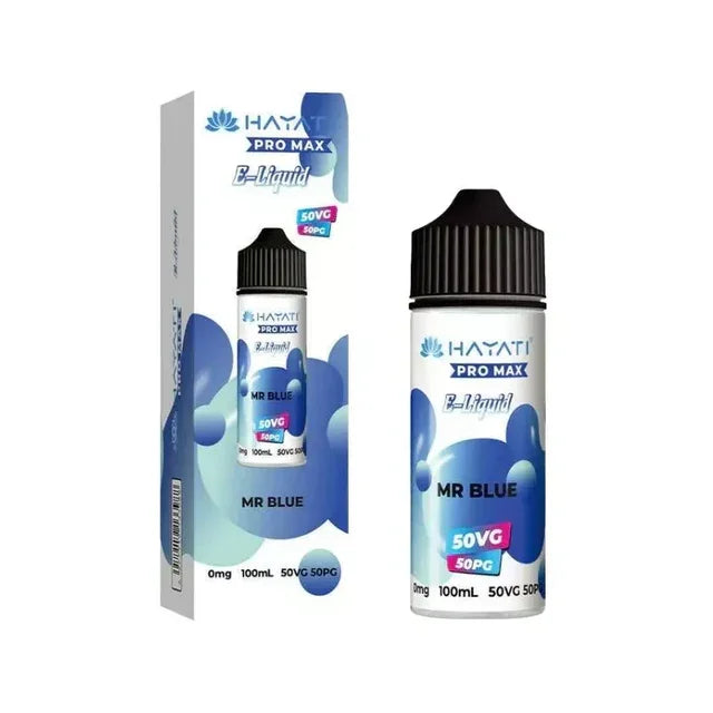 Hayati Pro Max 50/50 Vape Juice Mr Blue Flavour