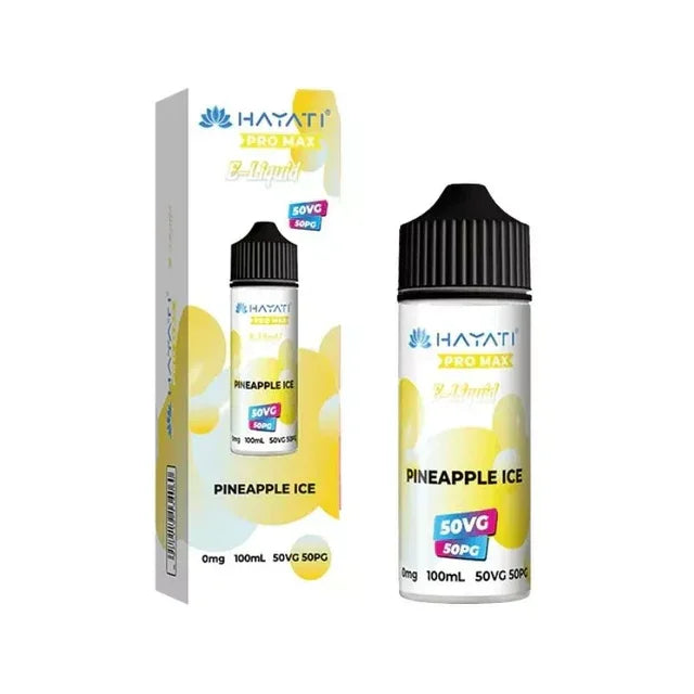 Hayati Pro Max 50/50 Vape Juice Pineapple Ice