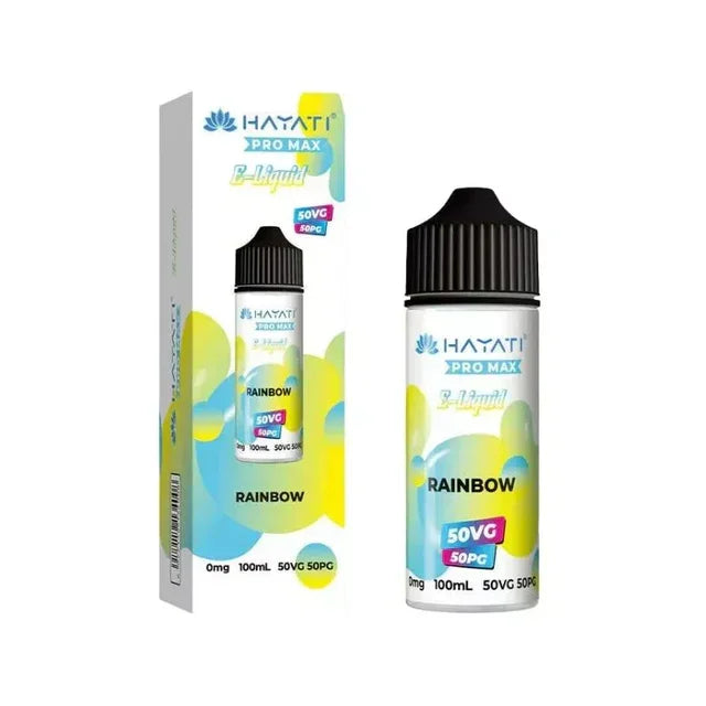 Hayati Pro Max 50/50 Vape Juice Rainbow Flavour