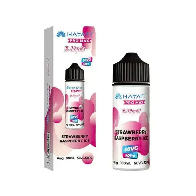 Hayati Pro Max 50/50 Vape Juice Raspberry Ice
