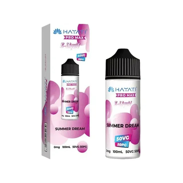 Hayati Pro Max 50/50 Vape Juice Summer Dream Flavour