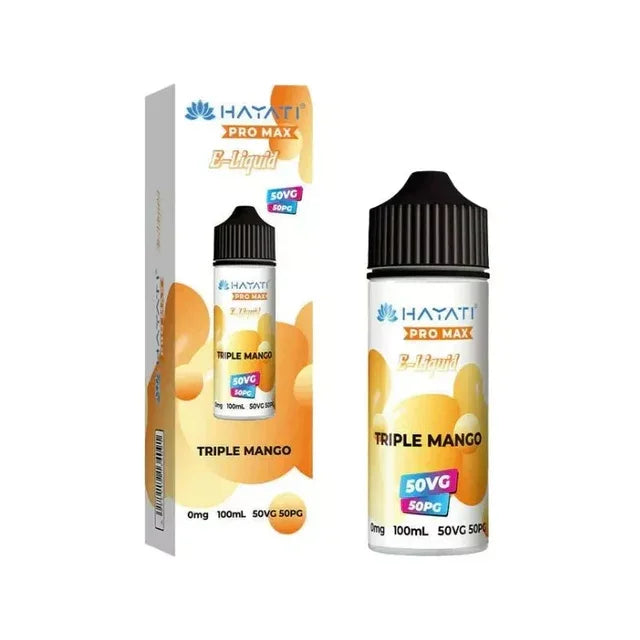 Hayati Pro Max 50/50 Vape Juice Triple Mango Flavour